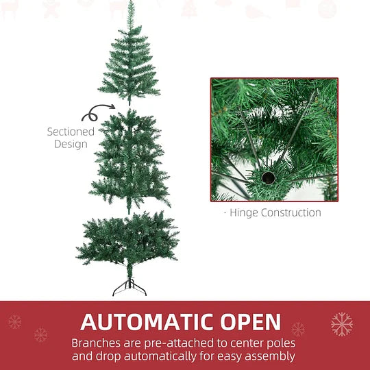 Half Artificial Christmas Tree