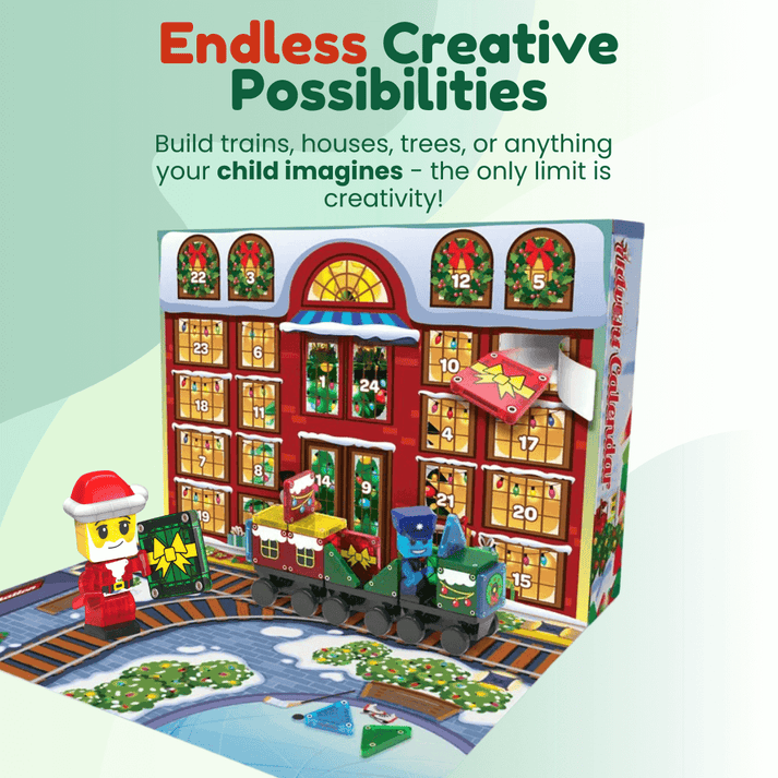 Magnetic Building Tiles Advent Calendar