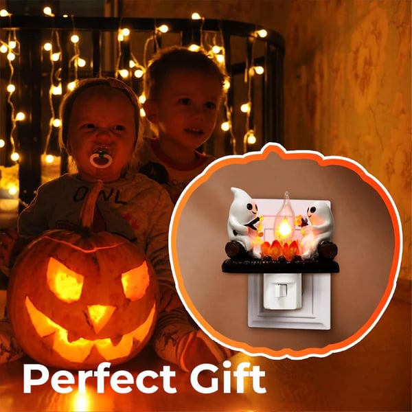 Ghost Campfire Flickering Nightlight