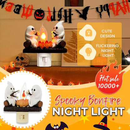 Ghost Campfire Flickering Nightlight