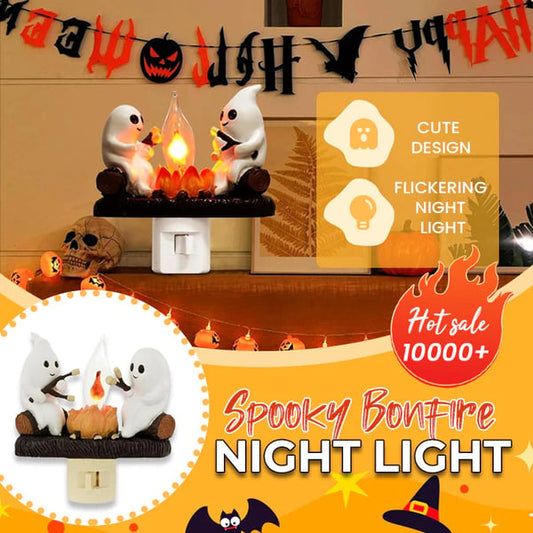 Ghost Campfire Flickering Nightlight