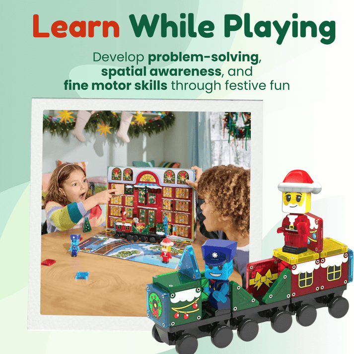Magnetic Building Tiles Advent Calendar