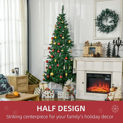 Half Artificial Christmas Tree