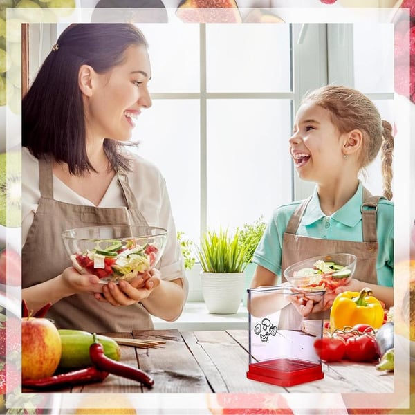 Stainless Steel Multifunctional Fruit & Vegetable Fast Slicer Cup