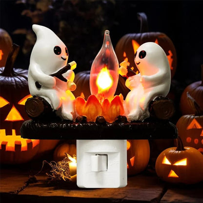 Ghost Campfire Flickering Nightlight