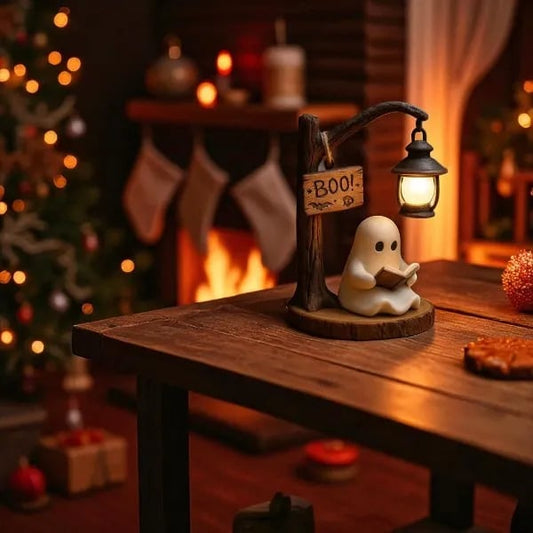 Cute Ghost Reading Lantern
