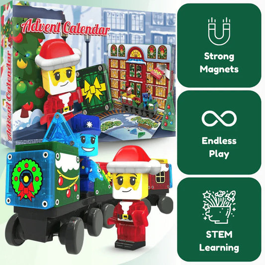 Magnetic Building Tiles Advent Calendar